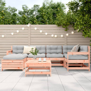 vidaXL 7 Piece Garden Sofa Set Solid Wood Douglas Fir - 3250934 - Sofa In Store