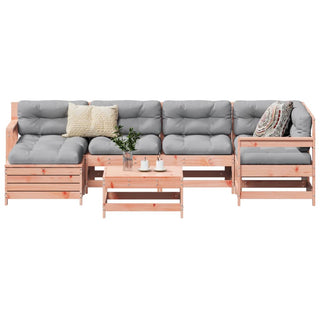 vidaXL 7 Piece Garden Sofa Set Solid Wood Douglas Fir - 3250934 - Sofa In Store