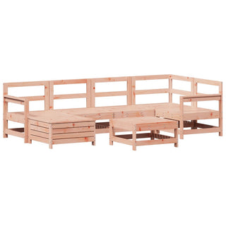 vidaXL 7 Piece Garden Sofa Set Solid Wood Douglas Fir - 3250942 - Sofa In Store