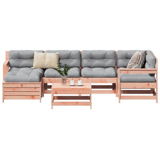 vidaXL 7 Piece Garden Sofa Set Solid Wood Douglas Fir - 3250942 - Sofa In Store