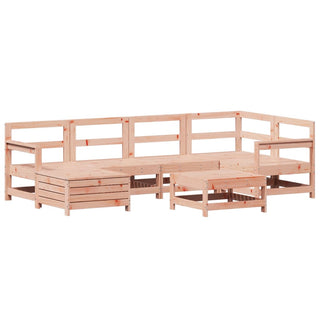 vidaXL 7 Piece Garden Sofa Set Solid Wood Douglas Fir - 3250958 - Sofa In Store