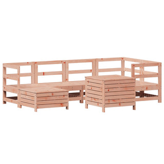 vidaXL 7 Piece Garden Sofa Set Solid Wood Douglas Fir - 3250966 - Sofa In Store