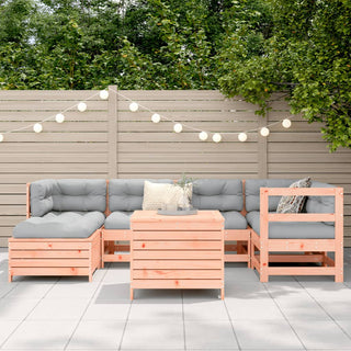 vidaXL 7 Piece Garden Sofa Set Solid Wood Douglas Fir - 3250966 - Sofa In Store