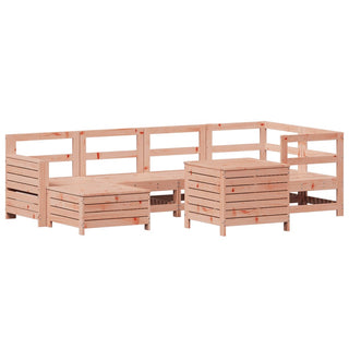 vidaXL 7 Piece Garden Sofa Set Solid Wood Douglas Fir - 3250970 - Sofa In Store
