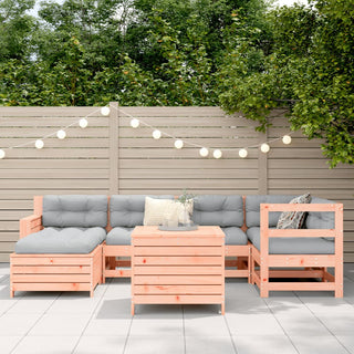 vidaXL 7 Piece Garden Sofa Set Solid Wood Douglas Fir - 3250970 - Sofa In Store