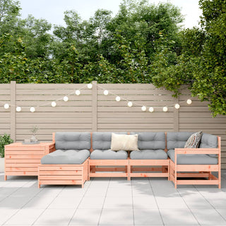 vidaXL 7 Piece Garden Sofa Set Solid Wood Douglas Fir - 3250978 - Sofa In Store