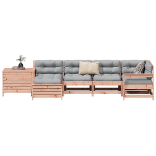 vidaXL 7 Piece Garden Sofa Set Solid Wood Douglas Fir - 3250978 - Sofa In Store