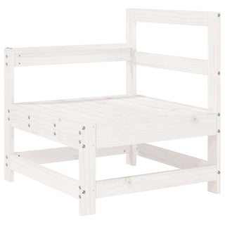 vidaXL 7 Piece Garden Sofa Set White Solid Wood Pine - 3250989 - Sofa In Store