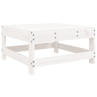 vidaXL 7 Piece Garden Sofa Set White Solid Wood Pine - 3250989 - Sofa In Store