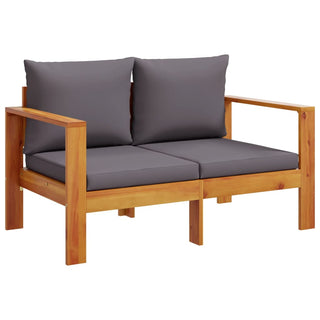 vidaXL 5 Piece Garden Sofa Set with Cushions Solid Wood Acacia - 3214845 - Sofa In Store