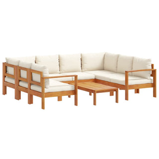 vidaXL 6 Piece Garden Sofa Set with Cushions Solid Wood Acacia - 3214852 - Sofa In Store