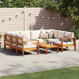 vidaXL 6 Piece Garden Sofa Set with Cushions Solid Wood Acacia - 3214852 - Sofa In Store