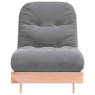 vidaXL Futon Sofa Bed with Mattress 70x206x11 cm Solid Wood Douglas - Sofa In Store