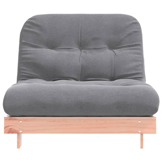 vidaXL Futon Sofa Bed with Mattress 100x206x11 cm Solid Wood Douglas - Sofa In Store