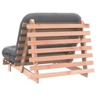 vidaXL Futon Sofa Bed with Mattress 100x206x11 cm Solid Wood Douglas - Sofa In Store