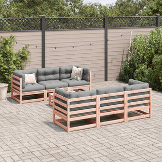 vidaXL 7 Piece Garden Sofa Set Solid Wood Douglas Fir - 3299299 - Sofa In Store