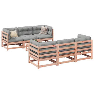 vidaXL 7 Piece Garden Sofa Set Solid Wood Douglas Fir - 3299299 - Sofa In Store