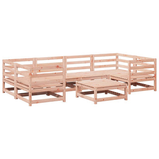 vidaXL 7 Piece Garden Sofa Set Solid Wood Douglas Fir - 3299310 - Sofa In Store