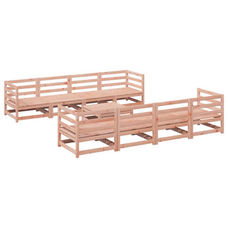 vidaXL 9 Piece Garden Sofa Set Solid Wood Douglas Fir - 3299356 - Sofa In Store