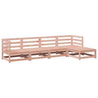 vidaXL 5 Piece Garden Sofa Set Solid Wood Douglas Fir - 3299387 - Sofa In Store