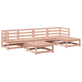 vidaXL 6 Piece Garden Sofa Set Solid Wood Douglas Fir - 3299399 - Sofa In Store