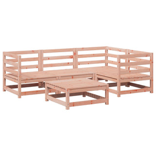 vidaXL 5 Piece Garden Sofa Set Solid Wood Douglas Fir - 3299421 - Sofa In Store