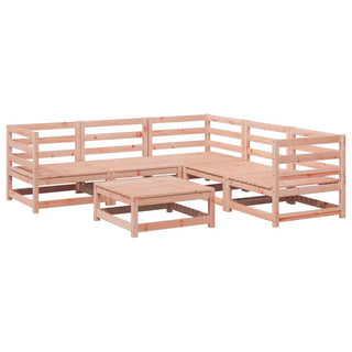 vidaXL 6 Piece Garden Sofa Set Solid Wood Douglas Fir - 3299443 - Sofa In Store