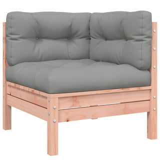 vidaXL 6 Piece Garden Sofa Set with Cushions Solid Wood Douglas Fir - Sofa In Store