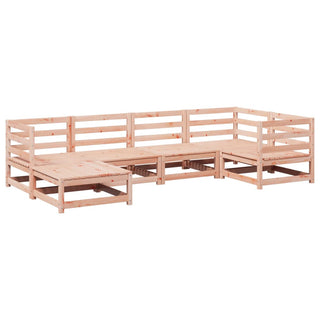 vidaXL 6 Piece Garden Sofa Set Solid Wood Douglas Fir - 3299521 - Sofa In Store