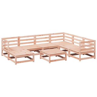 vidaXL 8 Piece Garden Sofa Set Solid Wood Douglas Fir - 3299554 - Sofa In Store