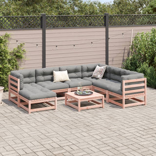 vidaXL 8 Piece Garden Sofa Set Solid Wood Douglas Fir - 3299554 - Sofa In Store