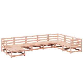 vidaXL 8 Piece Garden Sofa Set Solid Wood Douglas Fir - 3299576 - Sofa In Store