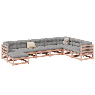 vidaXL 8 Piece Garden Sofa Set Solid Wood Douglas Fir - 3299576 - Sofa In Store