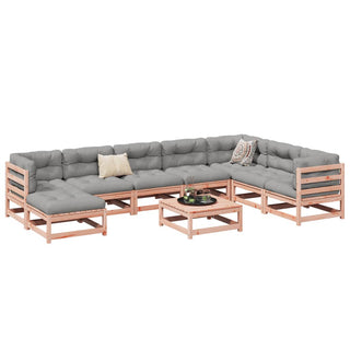 vidaXL 9 Piece Garden Sofa Set Solid Wood Douglas Fir - 3299583 - Sofa In Store