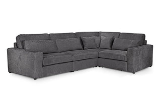 Kiana Modular Sofa | Grey Fabric | Right Hand Facing Corner - Sofa In Store