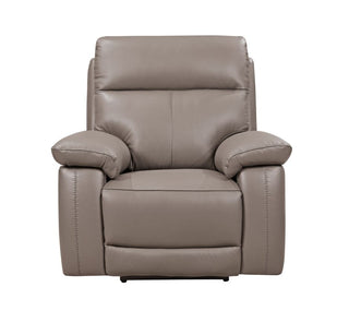 SOFAINSTORE Valentino 3+2+1 Seater Sofa Set – Genuine Leather Electric Recliners | High-Back Support, Premium Comfort, Taupe Finish