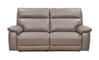 SOFAINSTORE Valentino 3+2+1 Seater Sofa Set – Genuine Leather Electric Recliners | High-Back Support, Premium Comfort, Taupe Finish