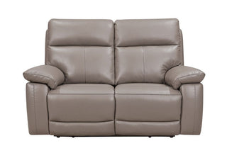 SOFAINSTORE Valentino 3+2+1 Seater Sofa Set – Genuine Leather Electric Recliners | High-Back Support, Premium Comfort, Taupe Finish