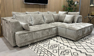 Tignes Corner Sofa with Storage | Premium Fabric | Modern Design - Sofa In Store