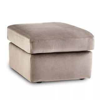 Morrison High Back Plush Velvet U Shape Fabric Corner Sofa - Mink - Sofa In Store