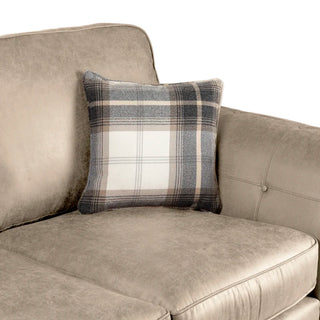 Bodnar 2 Seater Faux Leather Loveseat Beige - Sofa In Store