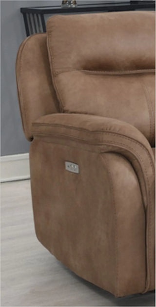 Claremont Sahara Fabric Electric Recliner Armchair - Sofa In Store