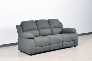 Valerie Grey Fabric Sofa Set – 3+2 Seater with Stylish Design - Sofa In Store
