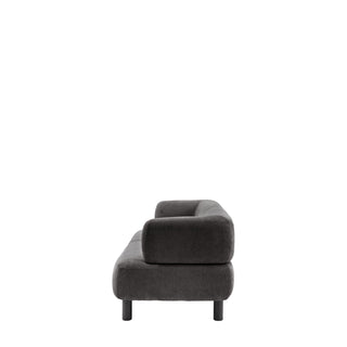 Ardo Fabric 3 Seater Sofa | Anthracite Grey | Modern Design & Comfort - Sofa In Store