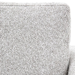 Whitwell 2 Seater Sofa | Light Grey Fabric | Tapered Wooden Feet - Sofa In Store