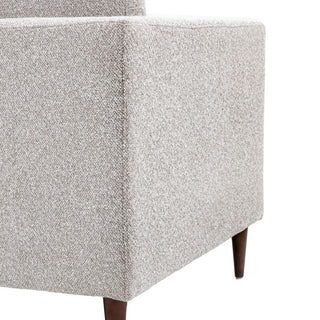 Whitwell 2 Seater Sofa | Light Grey Fabric | Tapered Wooden Feet - Sofa In Store