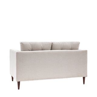 Whitwell 2 Seater Sofa | Light Grey Fabric | Tapered Wooden Feet - Sofa In Store