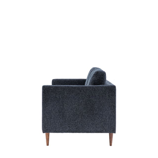 Gateford Fabric 2 Seater Sofa | Charcoal Grey | Deep Cushions & Wood Legs - Sofa In Store