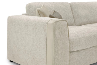Naples Sofa | Beige Fabric | 2 Seater | Removable Cushions - Sofa In Store