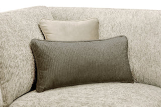 Naples Sofa | Beige Fabric | 2 Seater | Removable Cushions - Sofa In Store